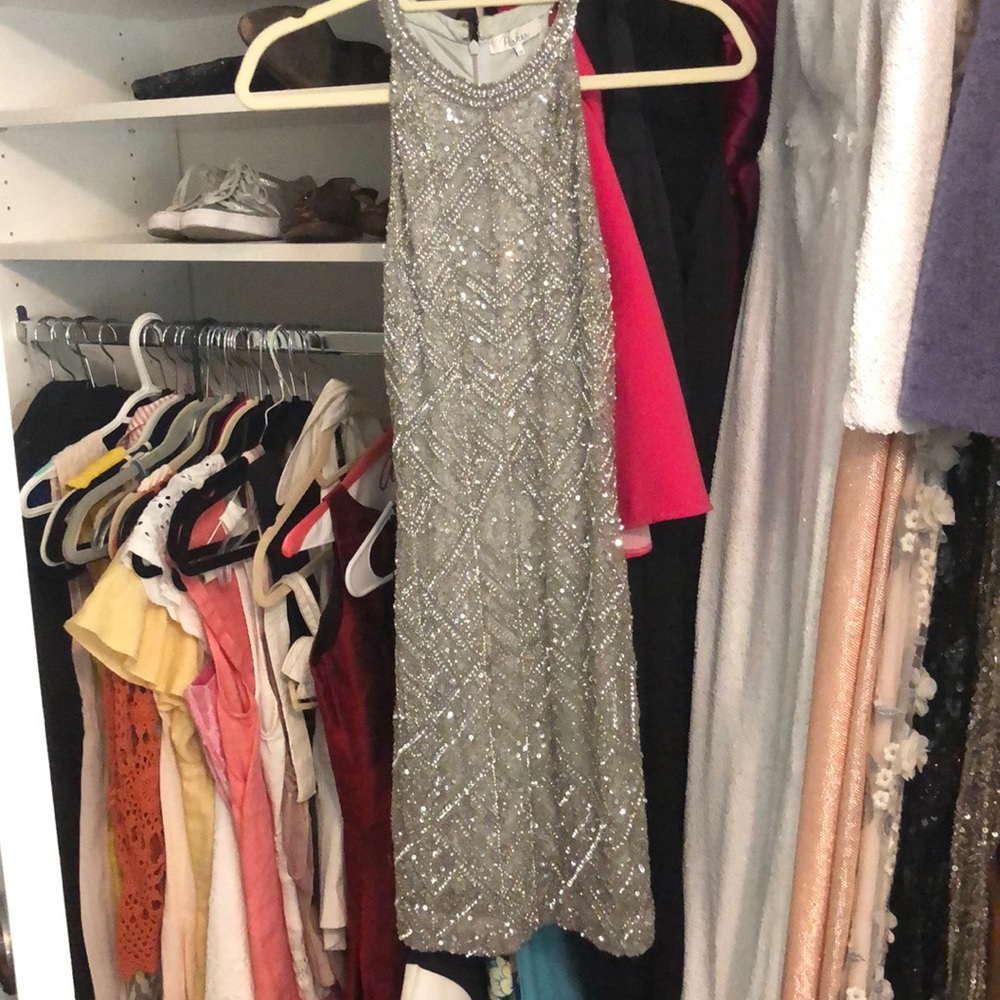 Parker sequined mini dress